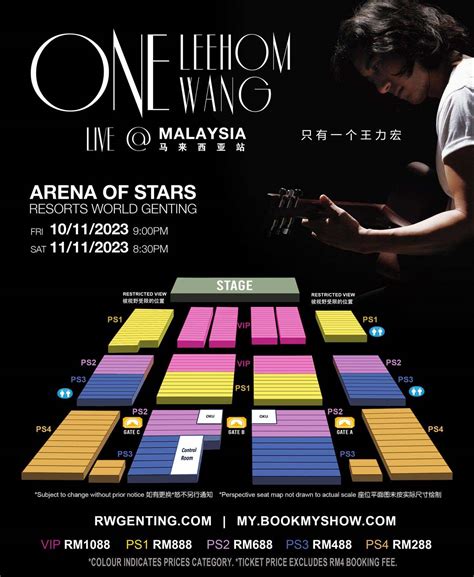 wang leehom malaysia concert 2023